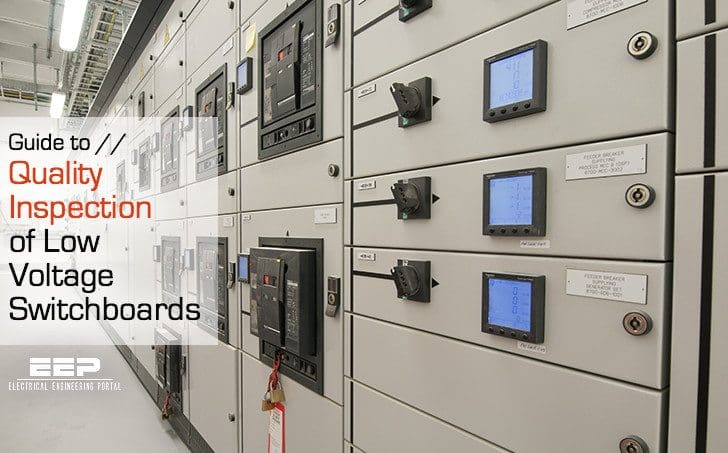 Guide to Quality Inspection of Low Voltage Switchboards