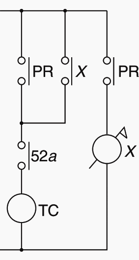 Shunt tripping scheme