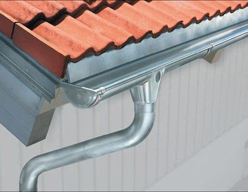 Zinc rain gutters Zinc rain gutters